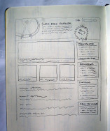 Rangers website sketch